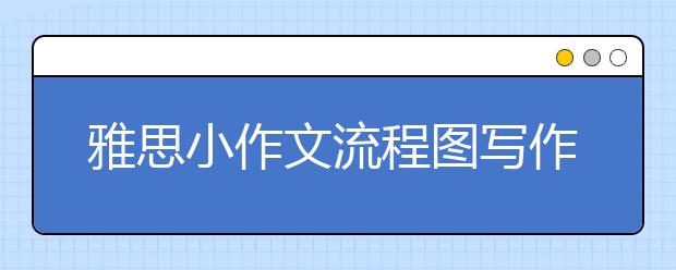 雅思小作文流程图写作技巧