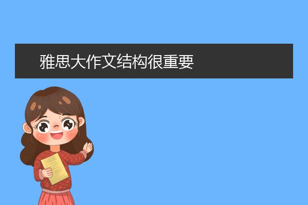 雅思大作文结构很重要