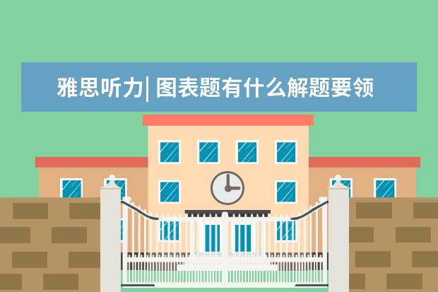 雅思听力| 图表题有什么解题要领？