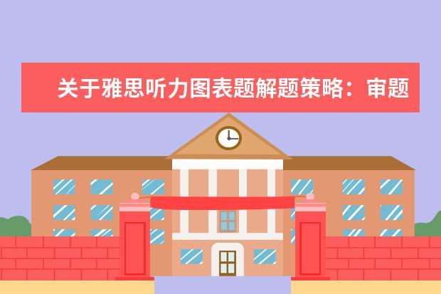 关于雅思听力图表题解题策略：审题时把握4要点