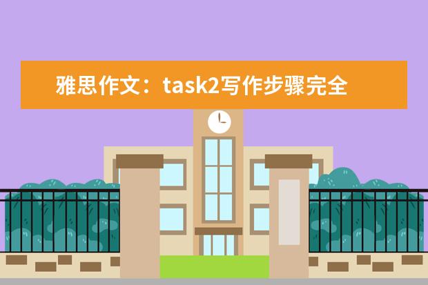 雅思作文：task2写作步骤完全指导 雅思作文范文：现代科技对人类生活影响