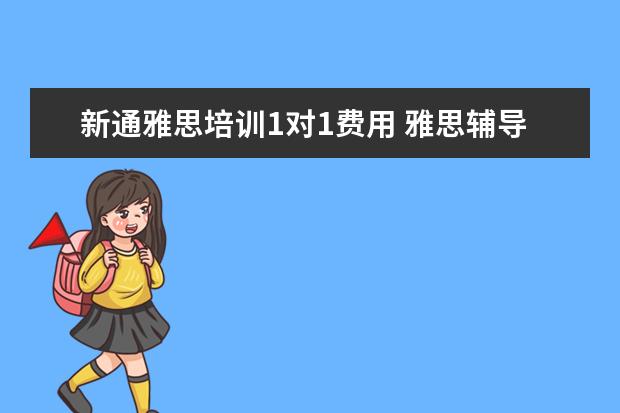 新通雅思培训1对1费用 雅思辅导培训班哪家好
