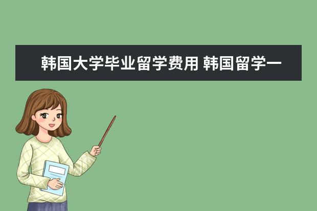 韩国大学毕业留学费用 韩国留学一年费用大概是多少