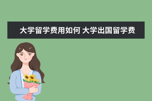 大学留学费用如何 大学出国留学费用