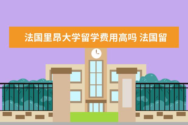 法国里昂大学留学费用高吗 法国留学一年费用