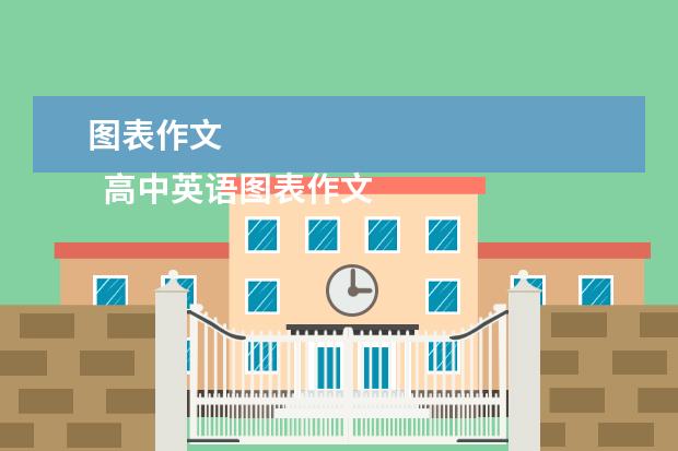 图表作文 
  高中英语图表作文范文2