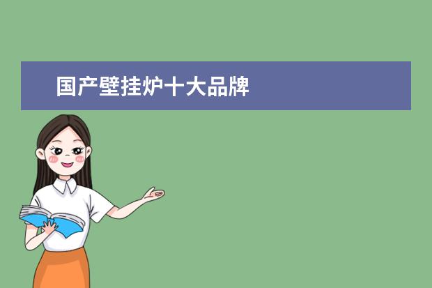 国产壁挂炉十大品牌