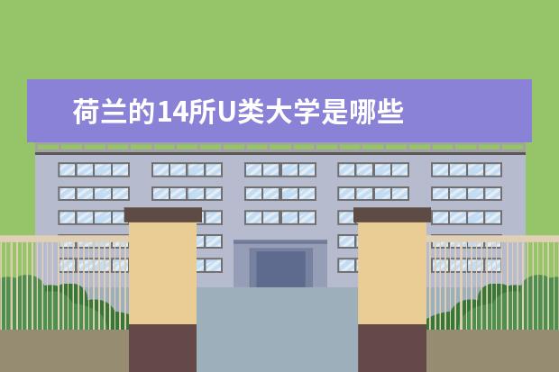 荷兰的14所U类大学是哪些